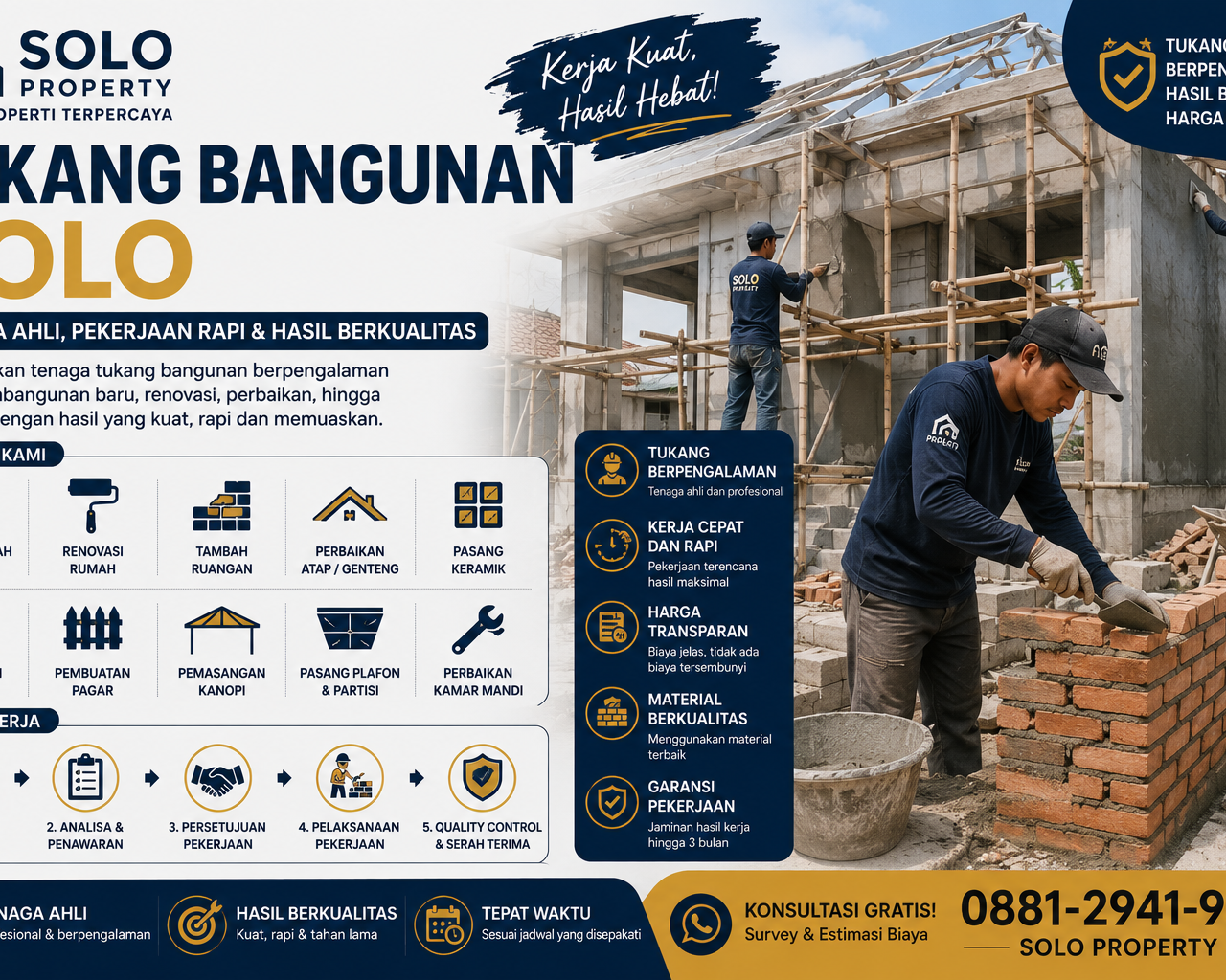 tukang bangunan solo