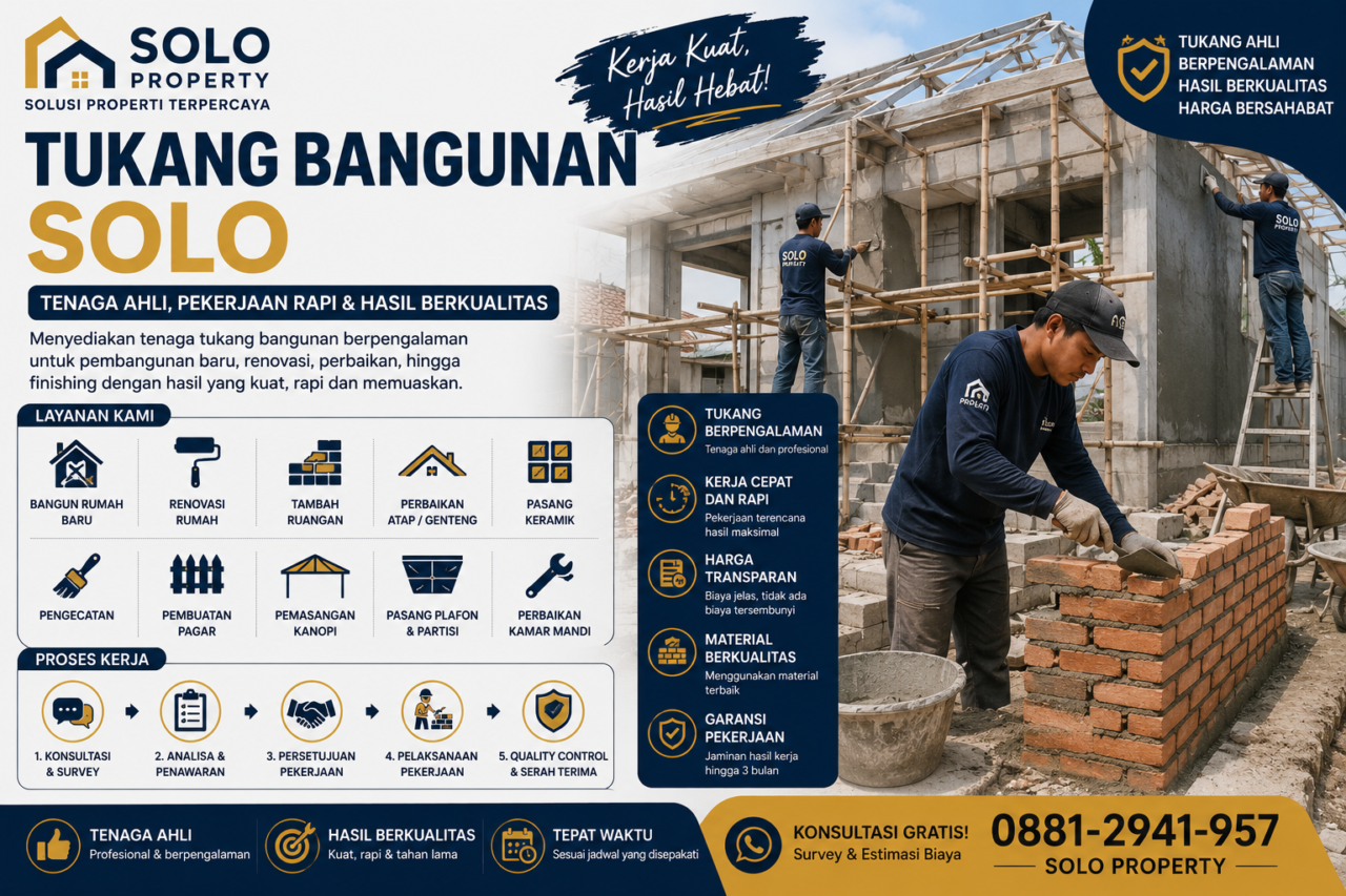 tukang bangunan solo