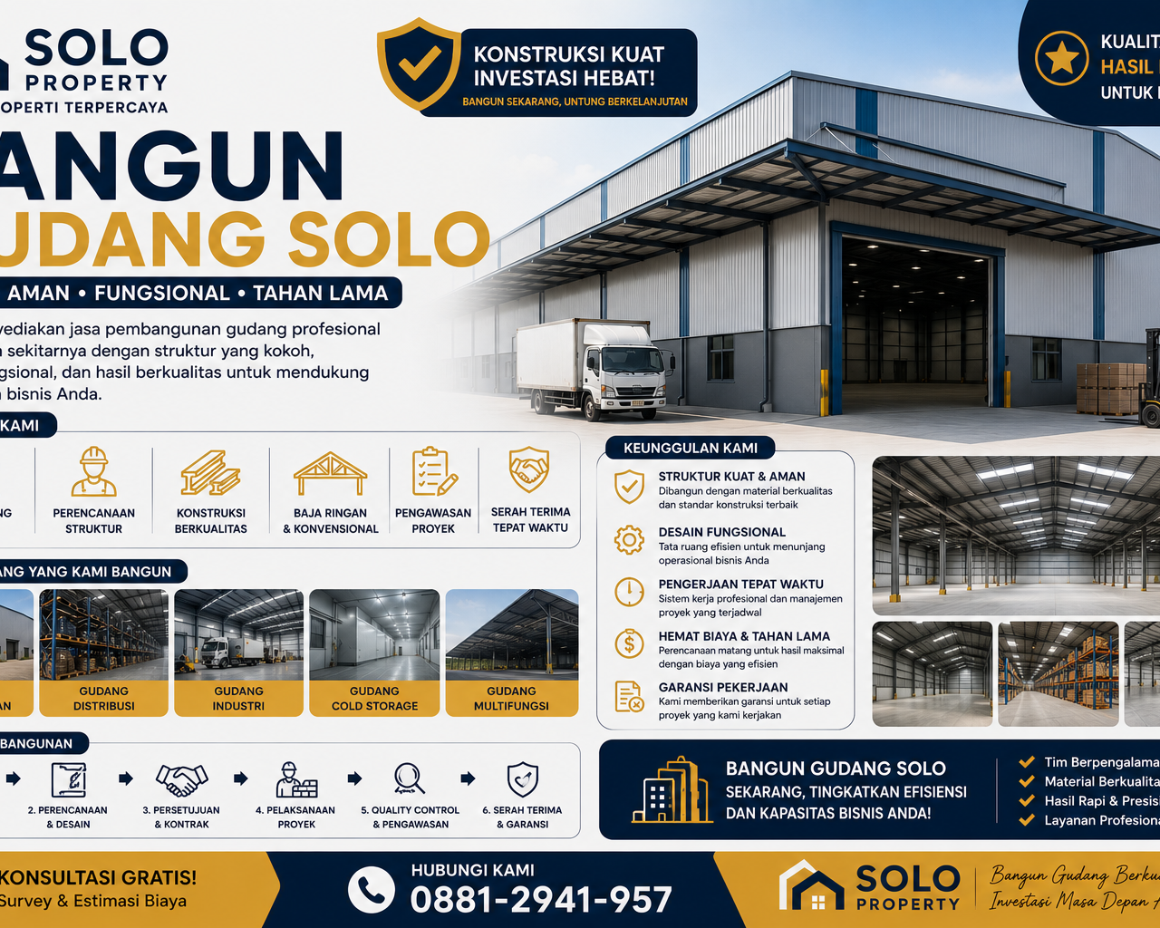 Bangun Gudang Solo