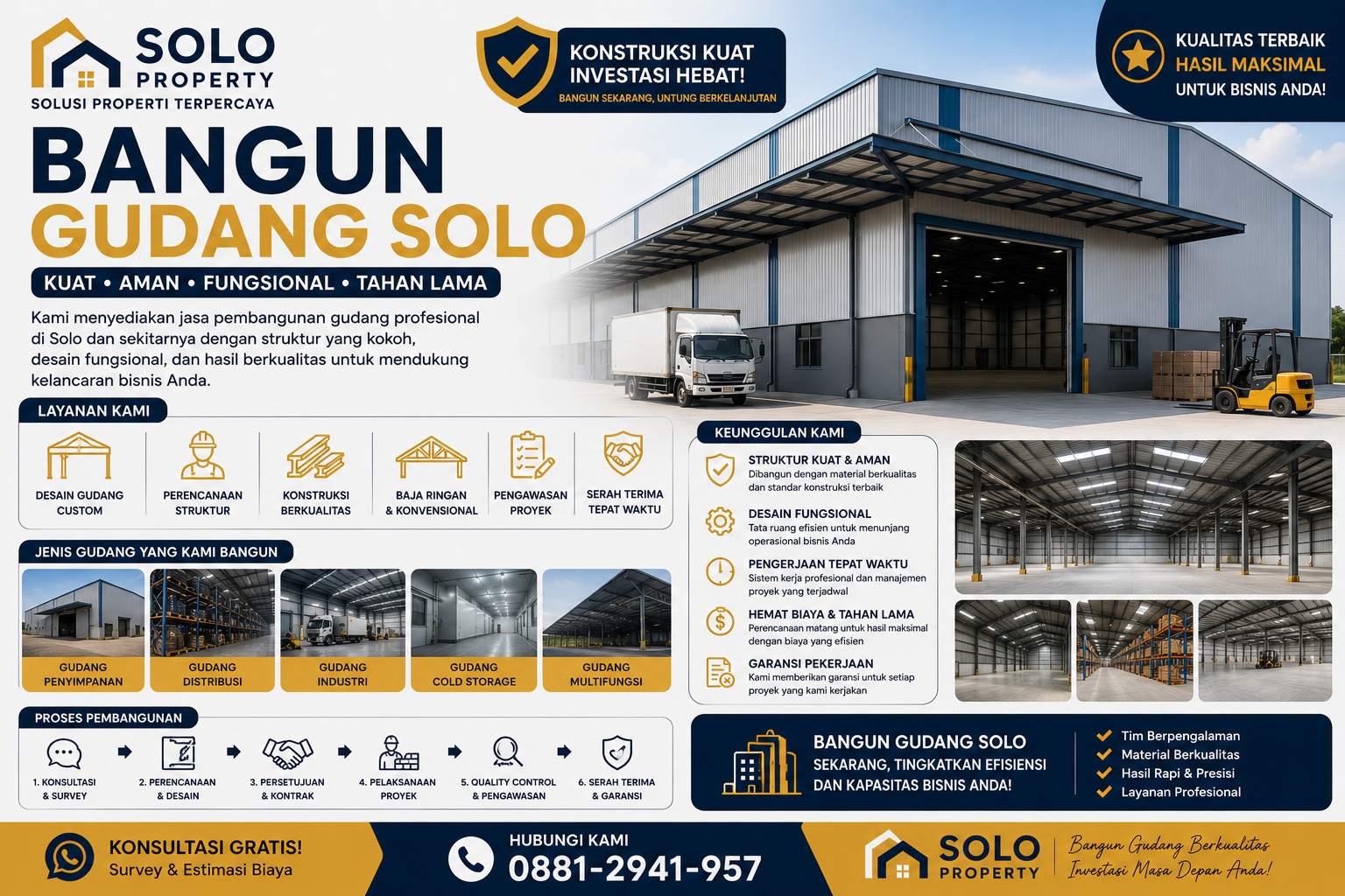 Bangun Gudang Solo