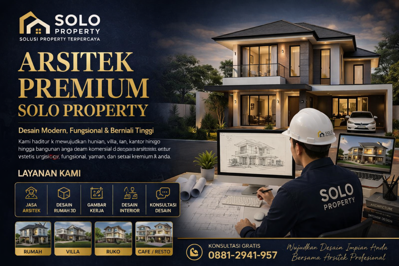 jasa desain arsitek solo