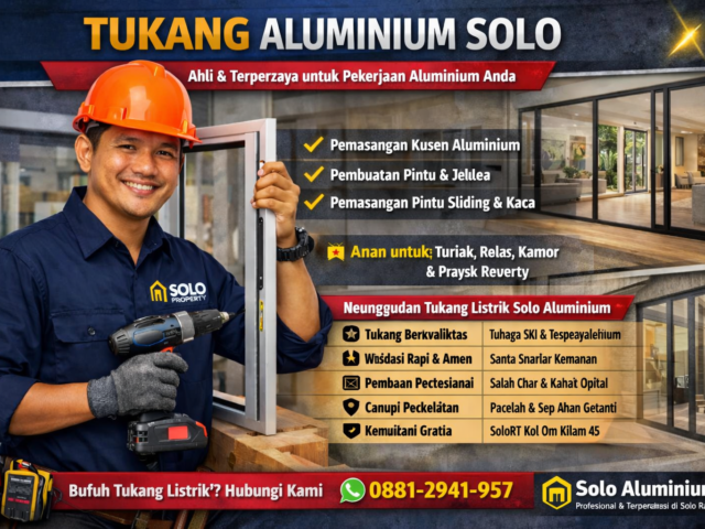 The Best Price!! Harga Partisi Aluminium, Kusen, dan Jendela di Solo 2026